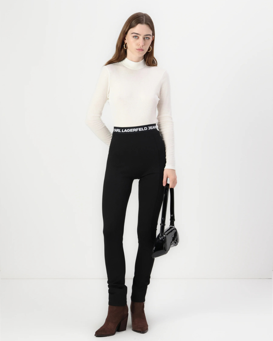 Karl Lagerfeld Jeans - KLJ Milano Legging - Nero