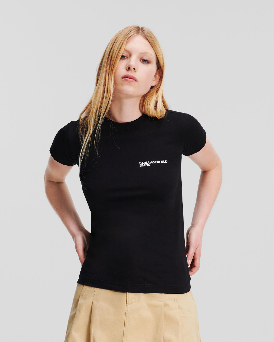 Karl Lagerfeld Jeans - KLJ Slim SS Tee - Black