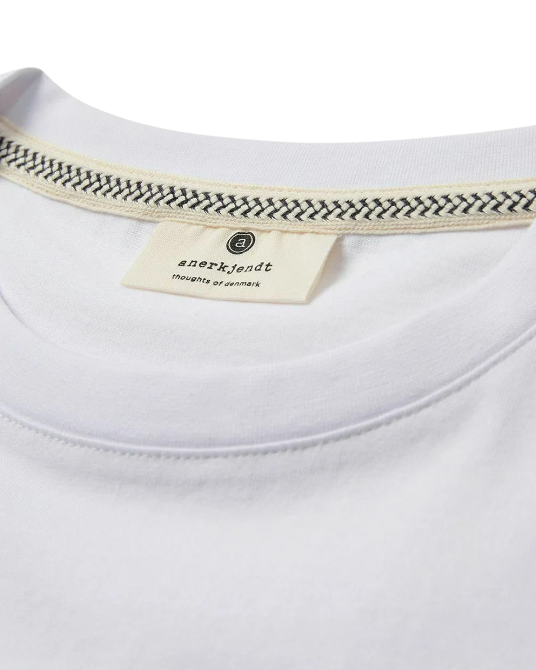 Anerkjendt - Akkikki S/S Tee Noos-Gots - White