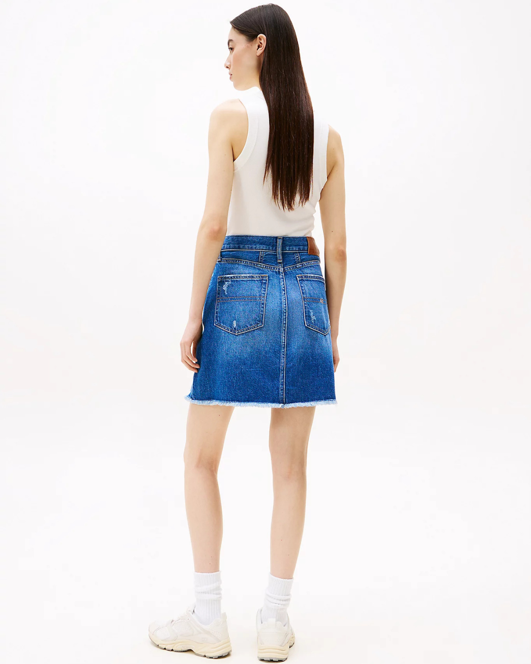Tommy Jeans - Mom Skirt Bi8057 - Blue