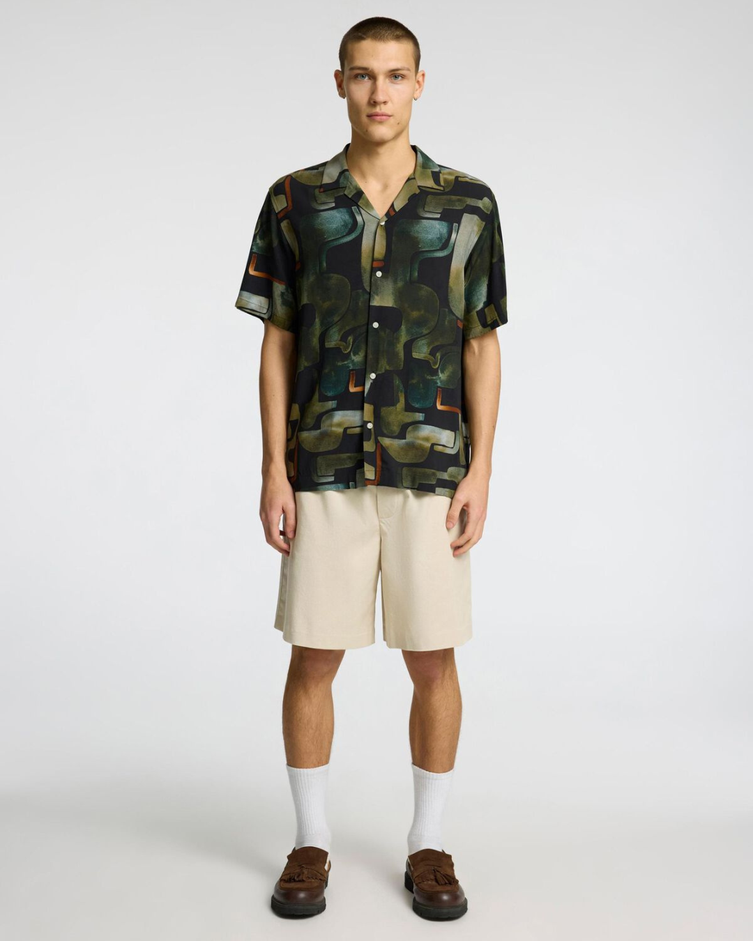 Selected Homme - Slhrelax-Vero Shirt SS AOP - Muti