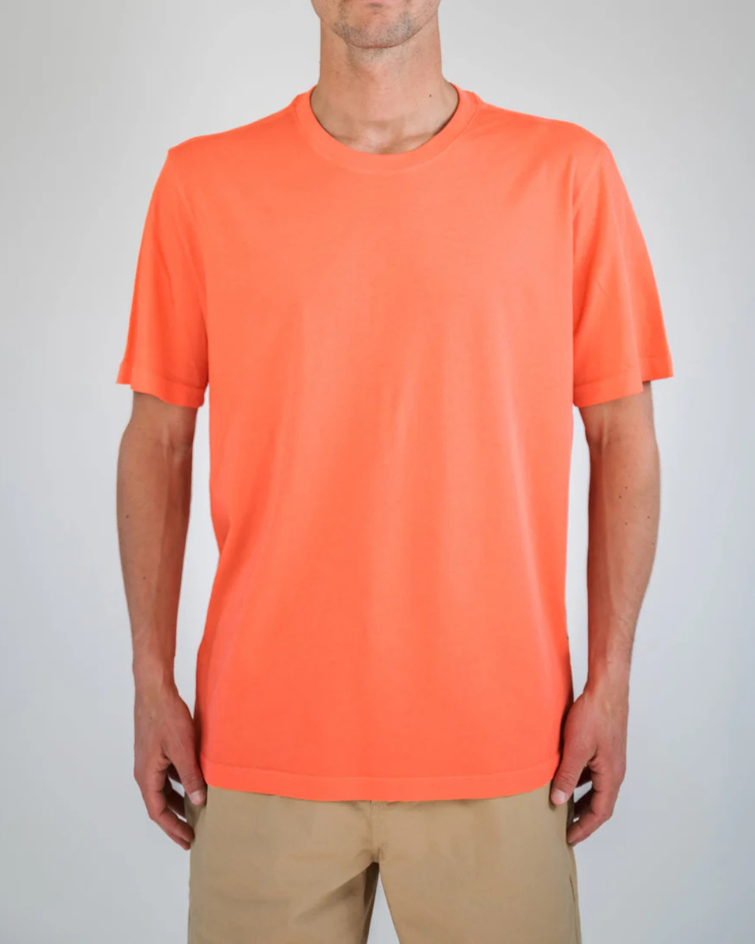 Stance - Studio Organic Cotton Tee - Coral