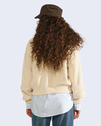Numph - Numaggie Cardigan - Whitecap Gray