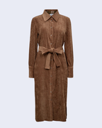 Numph - Nucelise Shirt Dress - Deep Taupe
