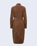 Numph - Nucelise Shirt Dress - Deep Taupe
