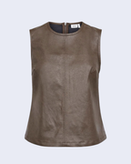 Numph - Nudorith Pu Top - Black Coffee