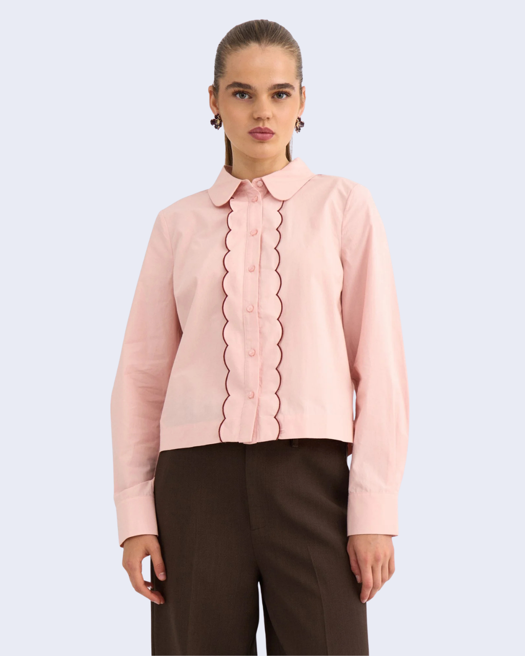 Numph - Nufrancy Shirt - Peachskin