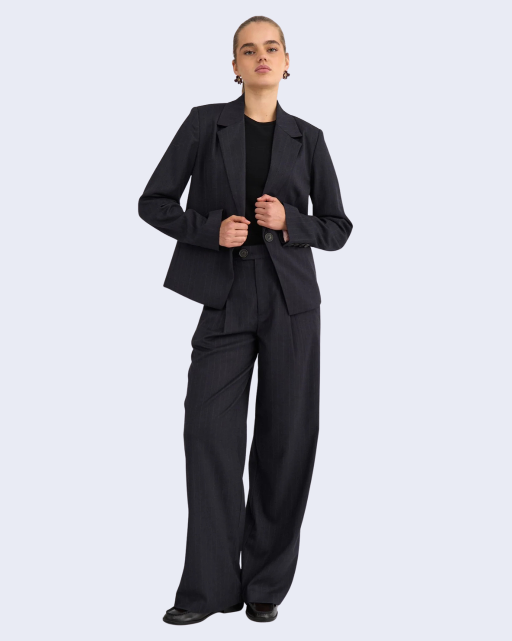 Numph - Nulouise Wide Pants - Salute