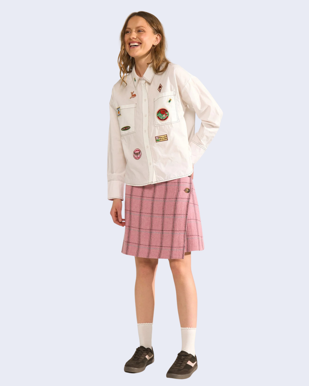 Numph - Nukimmi Skirt - Pink Lady
