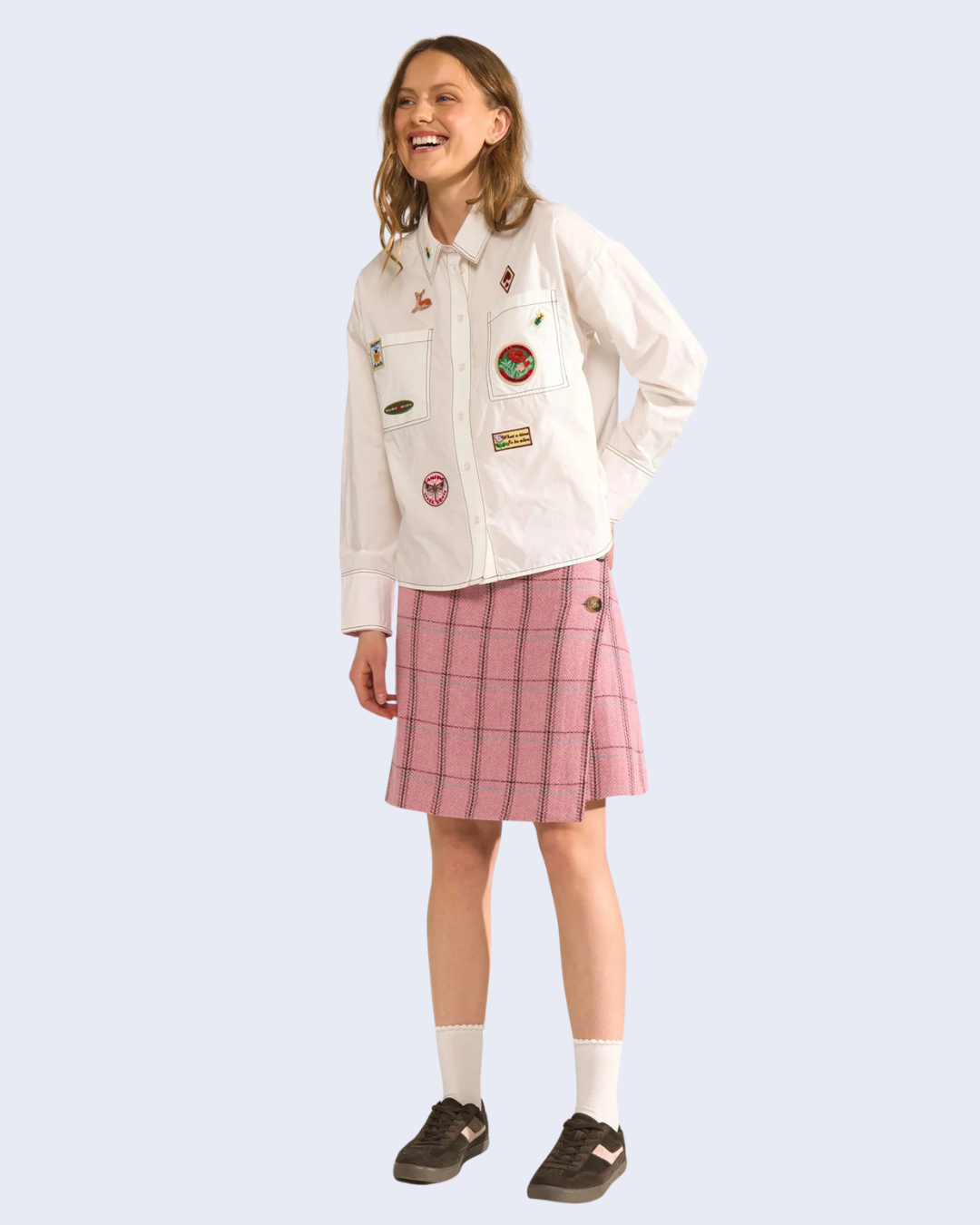 Numph - Nukimmi Skirt - Pink Lady