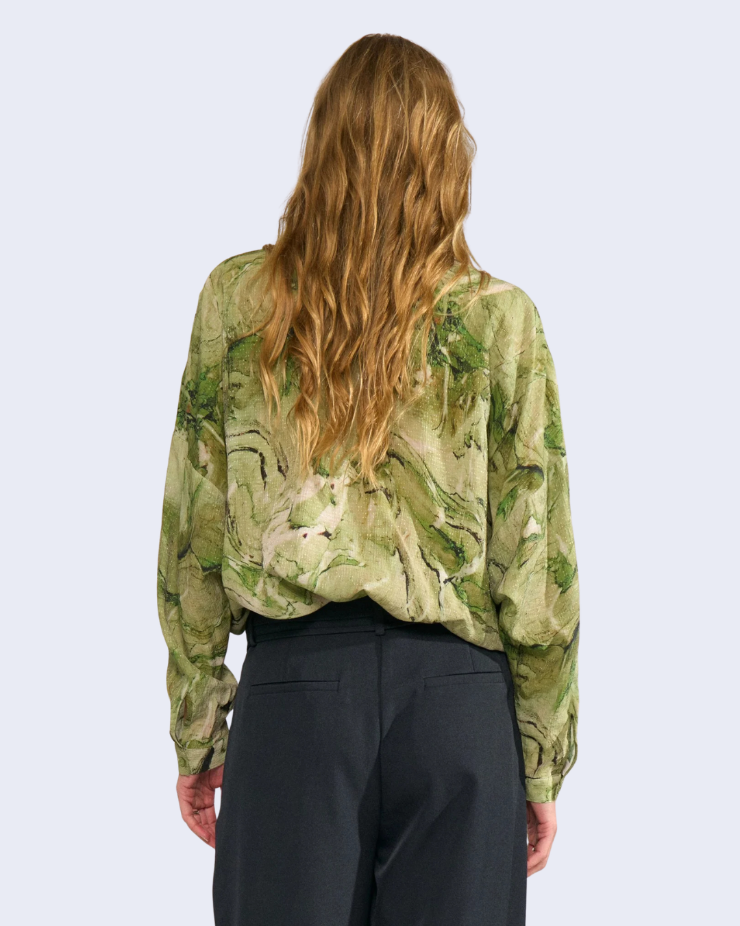 Numph - Numarla Shirt - Calla Green