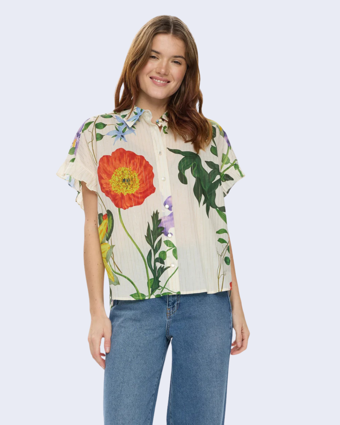 Numph - Nubelisa Sleeveless Shirt - Pristine