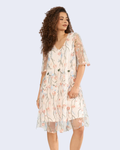 Numph - Nucoralina New Dress - Mangano Calcite