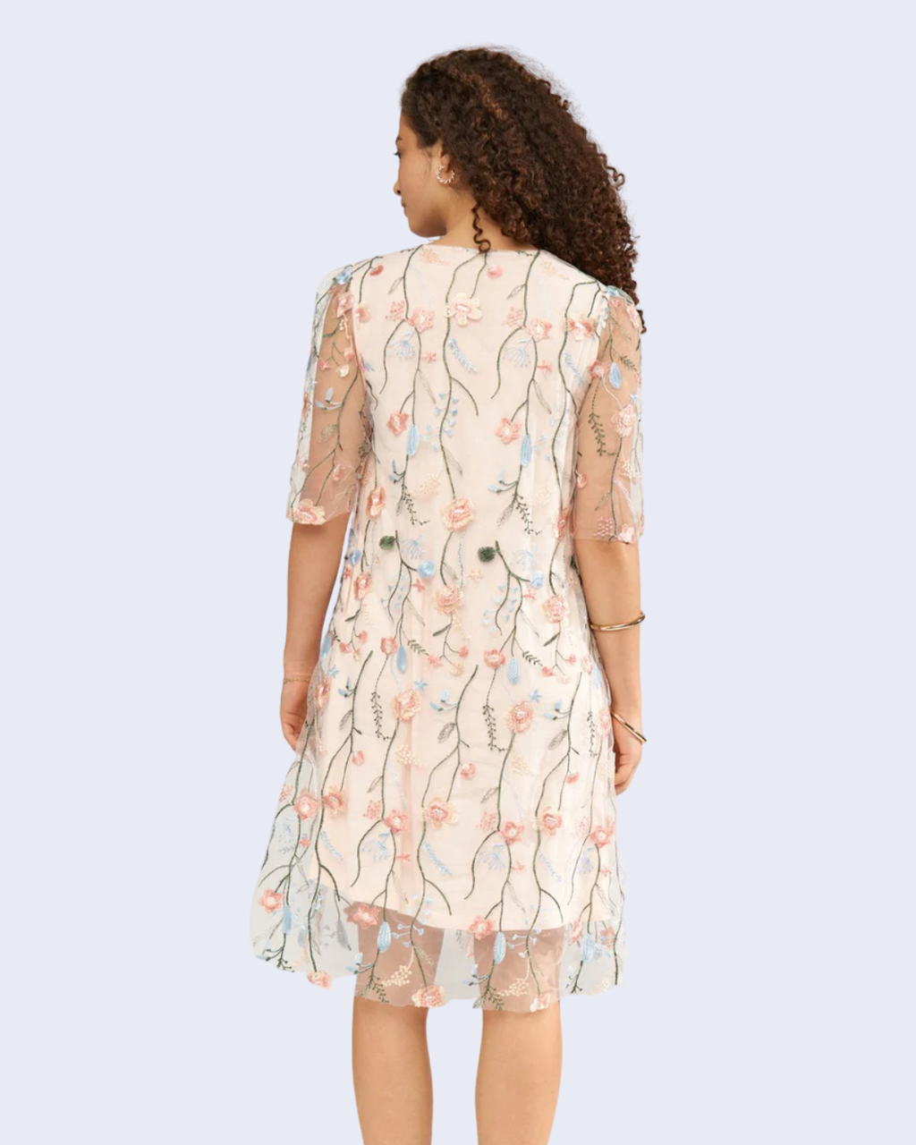 Numph - Nucoralina New Dress - Mangano Calcite