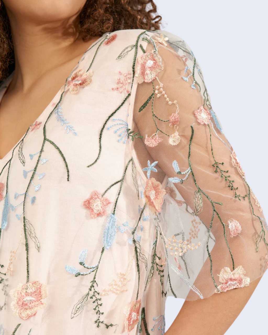 Numph - Nucoralina New Dress - Mangano Calcite