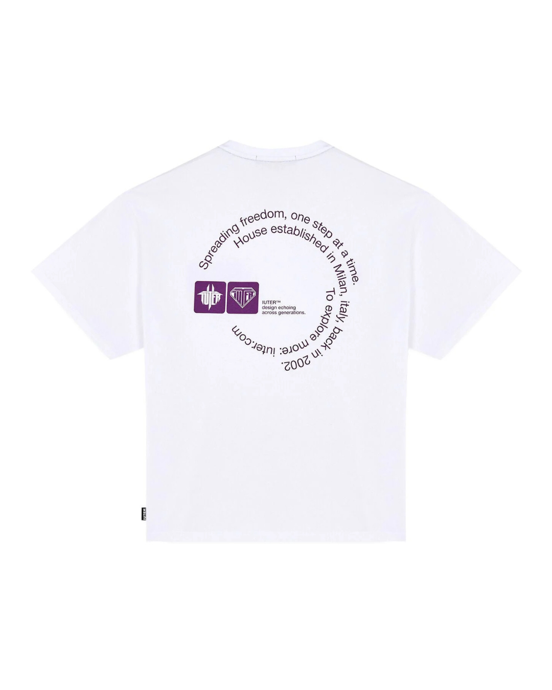 Iuter - Circle Tee - Bianco