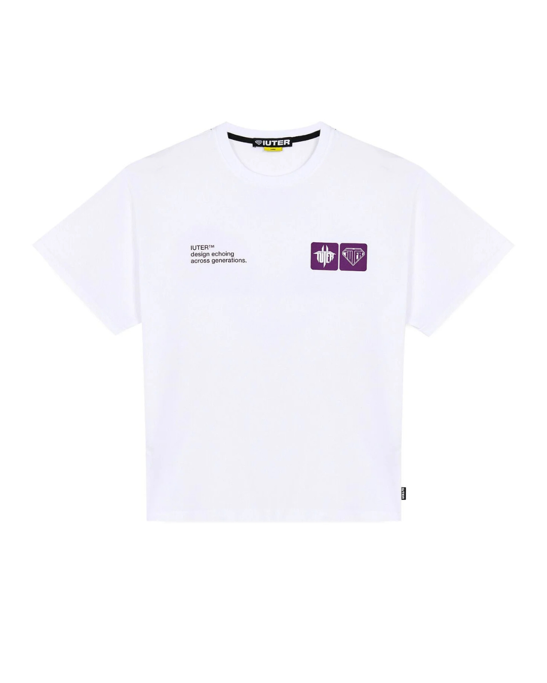 Iuter - Circle Tee - Bianco