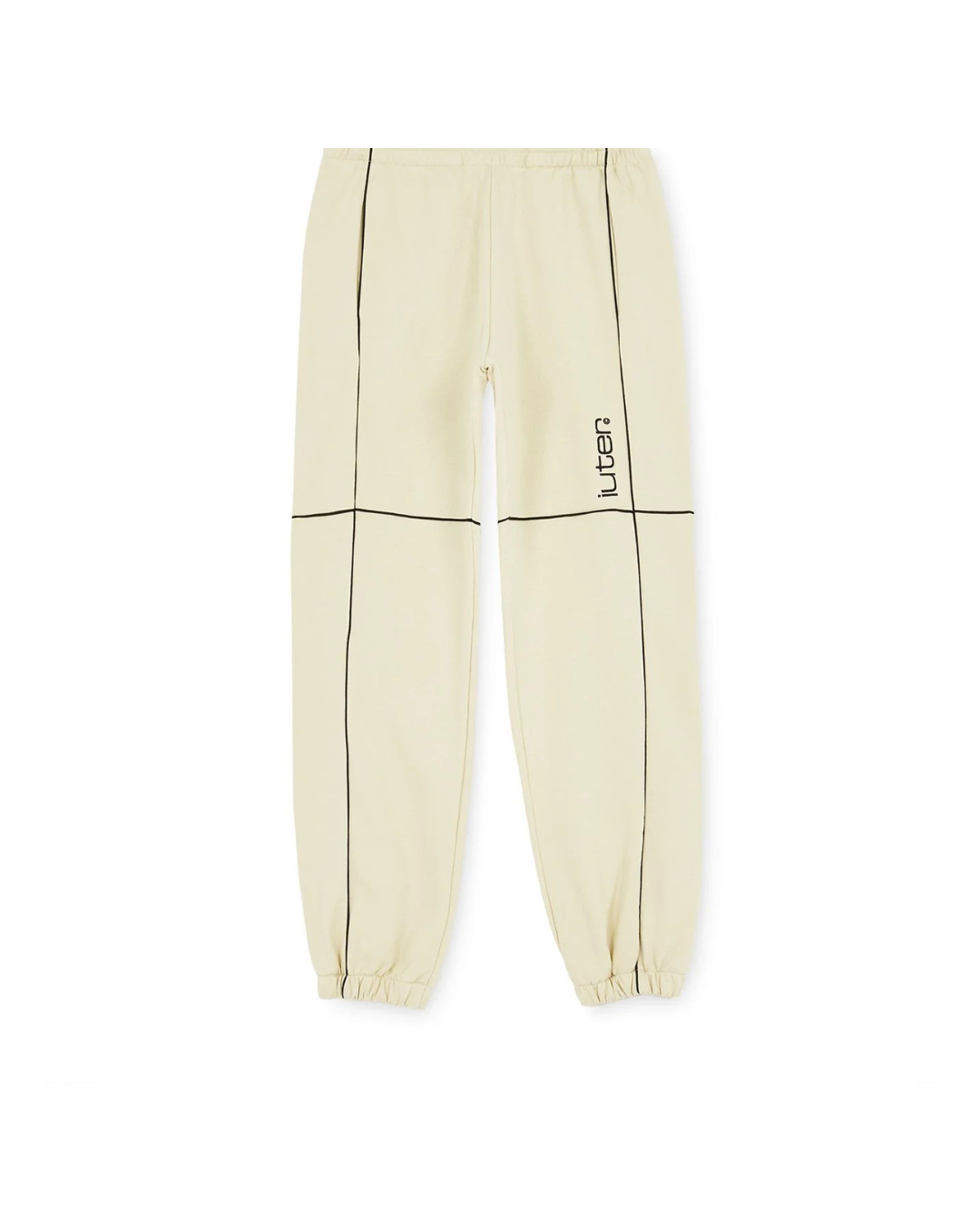 Iuter - Grid Track Pants - Crema