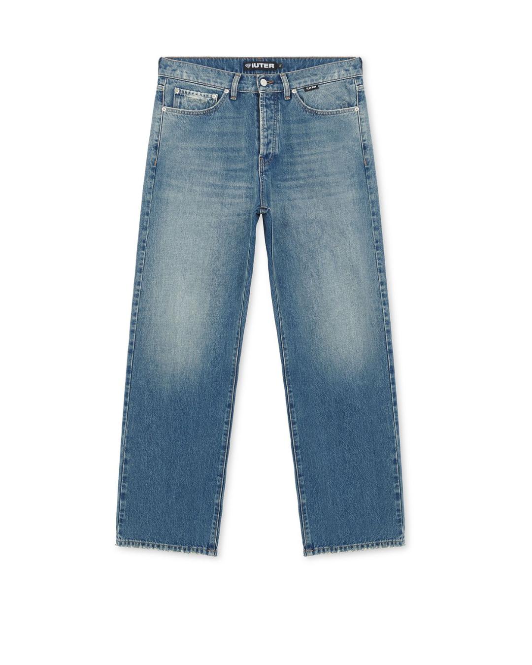 Iuter - Loose Denim Pants - Blue