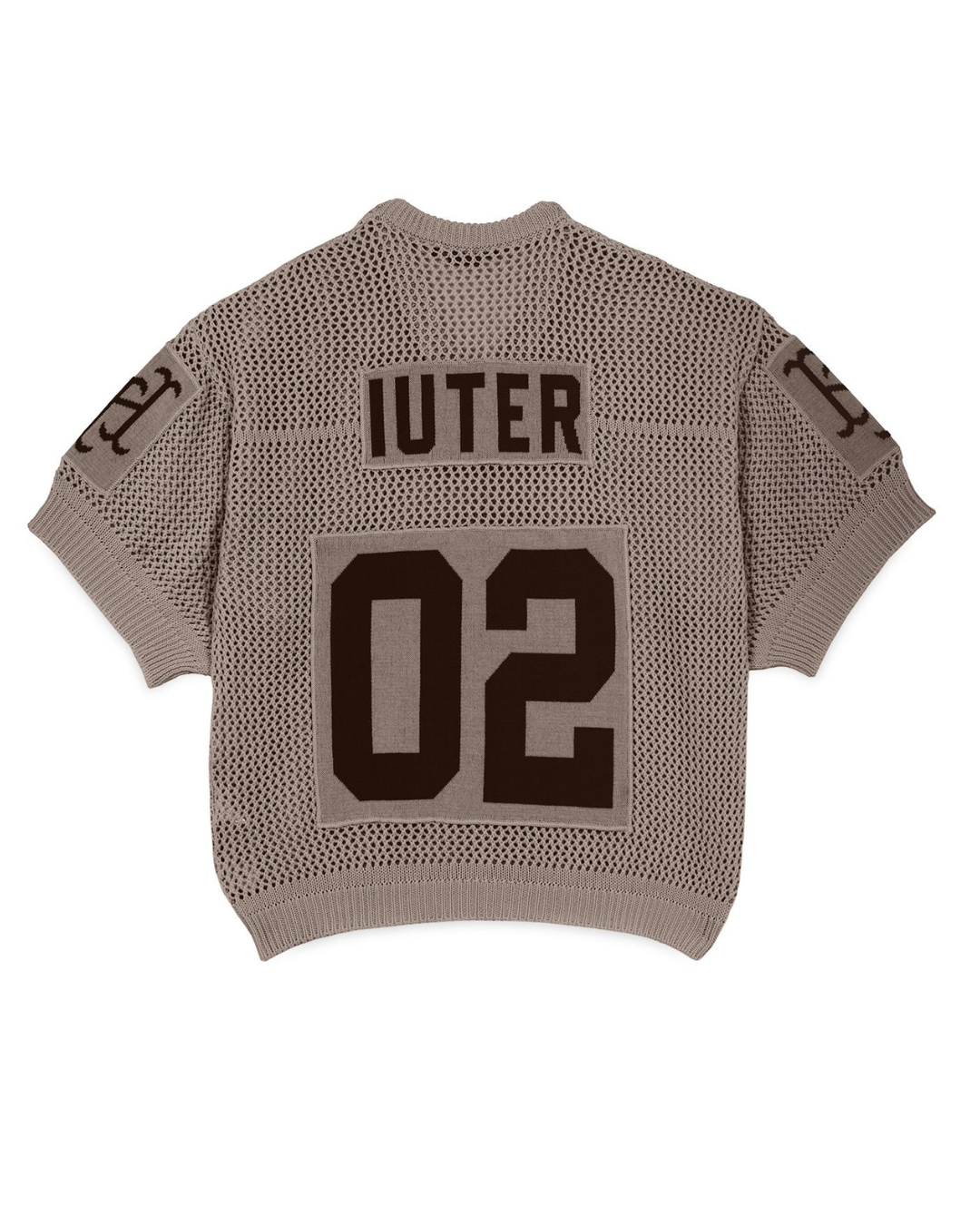 Iuter - Mesh Football Jersey - Marrone