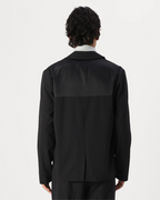 Karl Lagerfeld Jeans - KLJ Mixed Material Blazer - Black