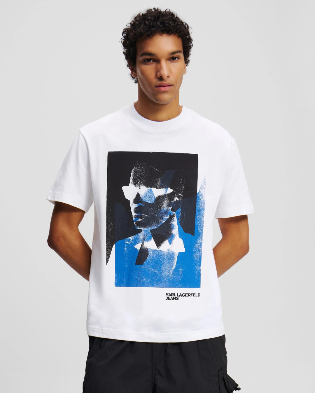 Karl Lagerfeld Jeans - KLJ Reg SS Karl Tee - White