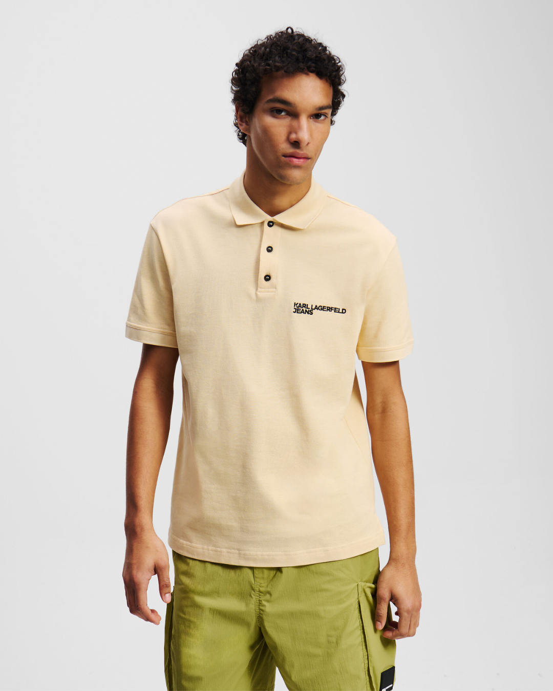 Karl Lagerfeld Jeans - KLJ Regular Pique Polo - Beige