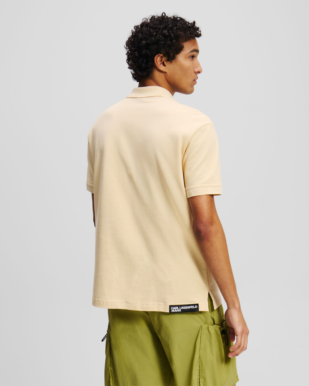 Karl Lagerfeld Jeans - KLJ Regular Pique Polo - Beige
