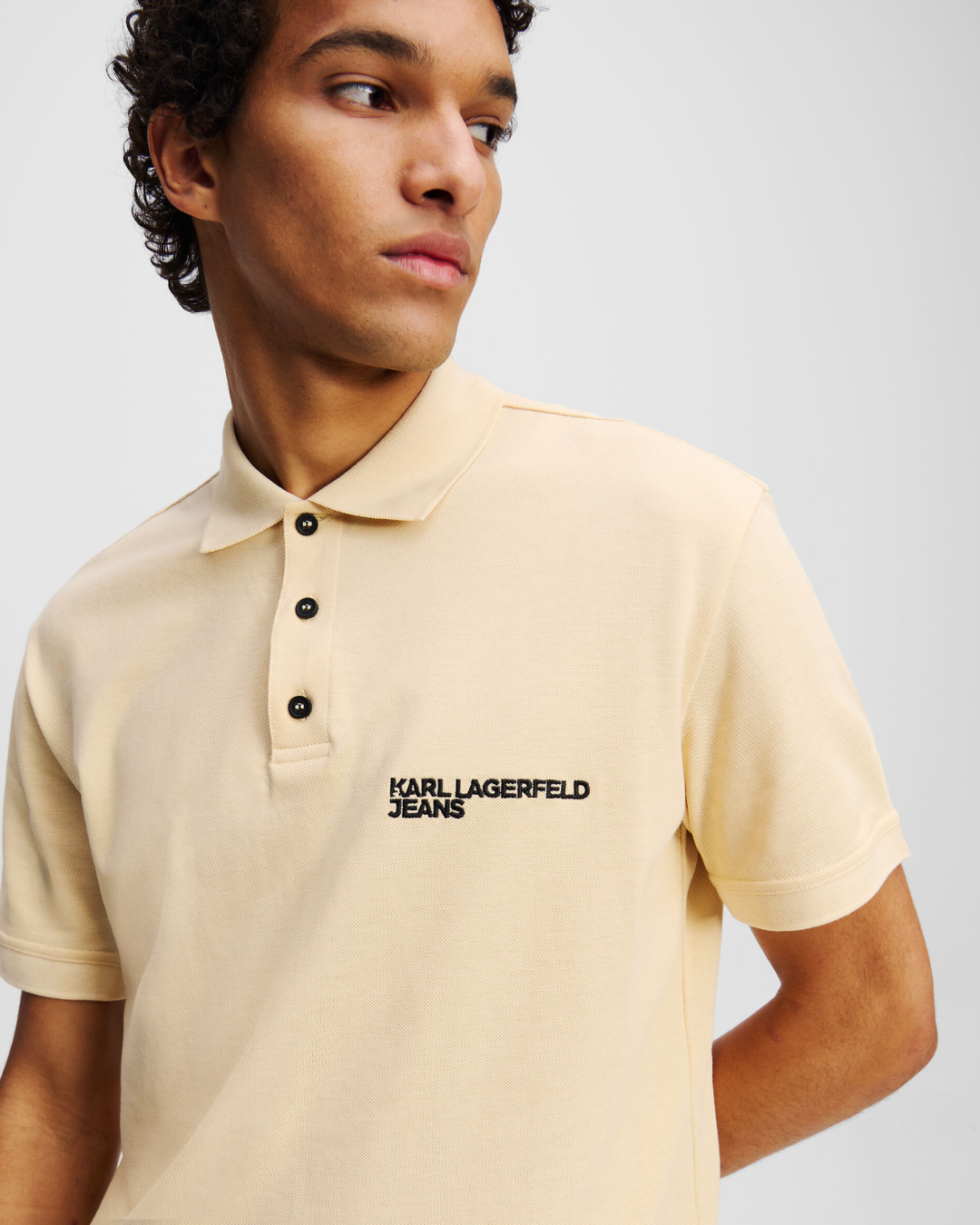 Karl Lagerfeld Jeans - KLJ Regular Pique Polo - Beige