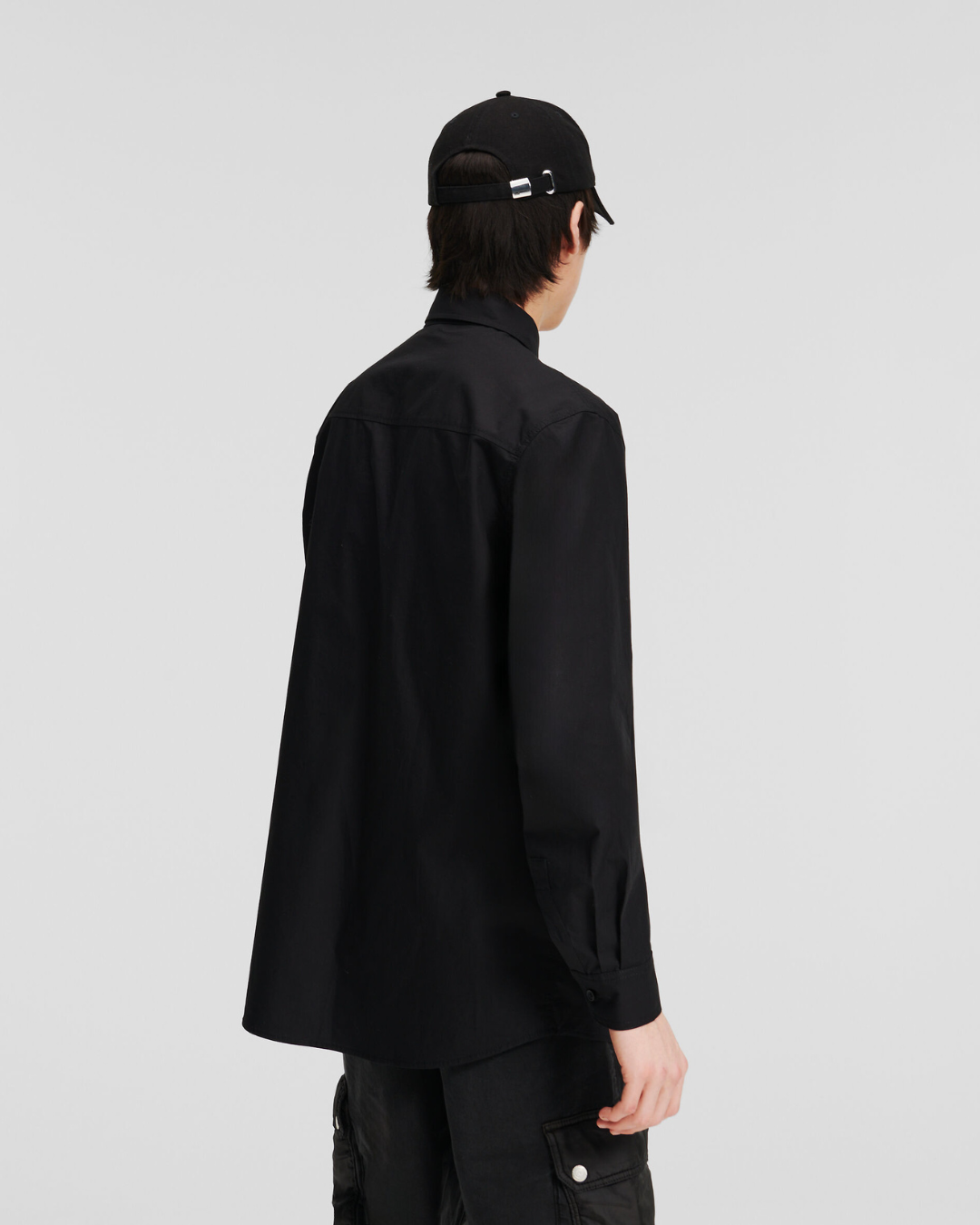 Karl Lagerfeld Jeans - KLJ Regular Woven Shirt - Black