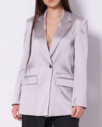 Karl Lagerfeld Jeans - KLJ Satin Blazer - Grey
