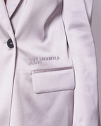 Karl Lagerfeld Jeans - KLJ Satin Blazer - Grey