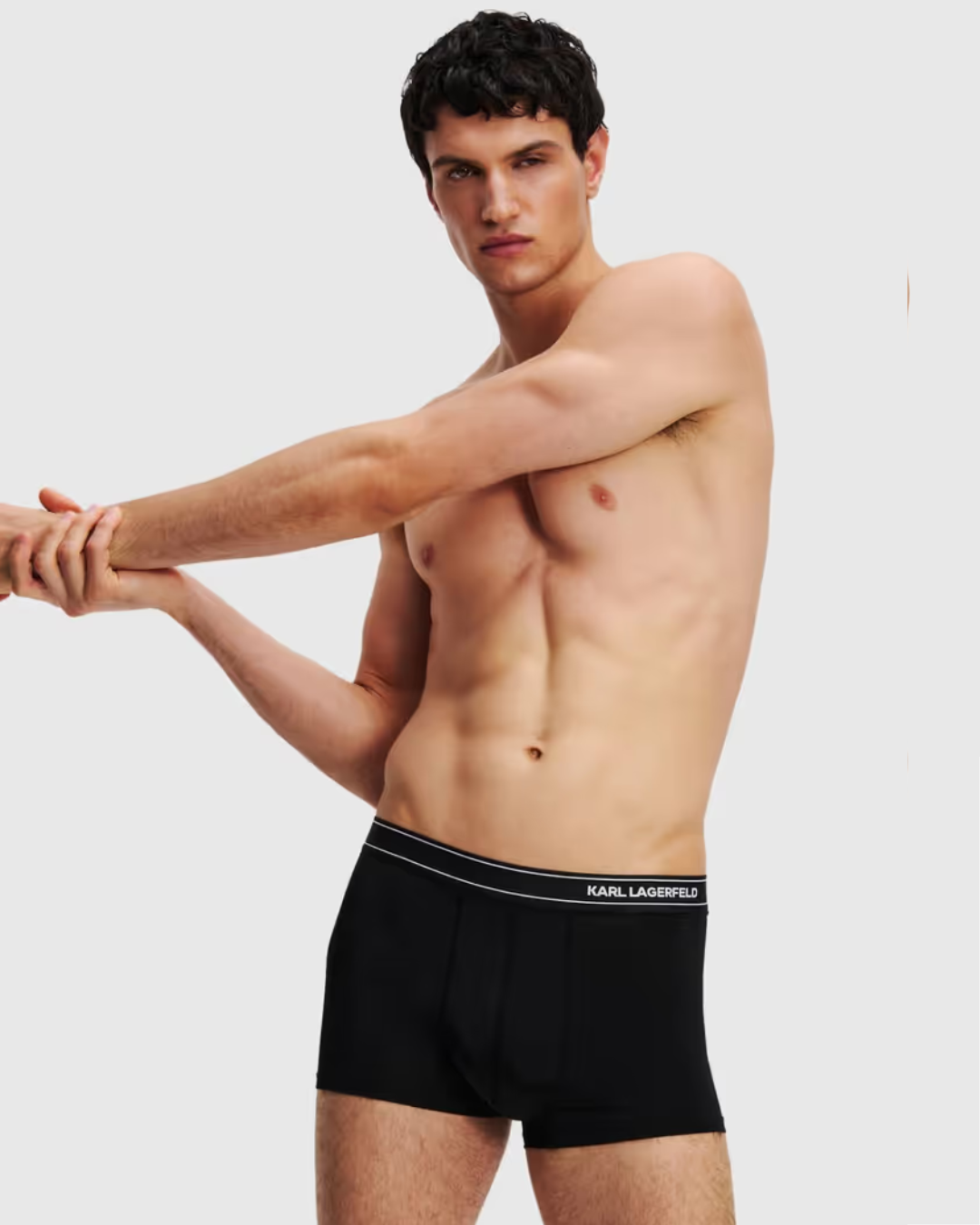 Karl Lagerfeld Jeans - Stripe Logo Micro Trunk (3P) - Black
