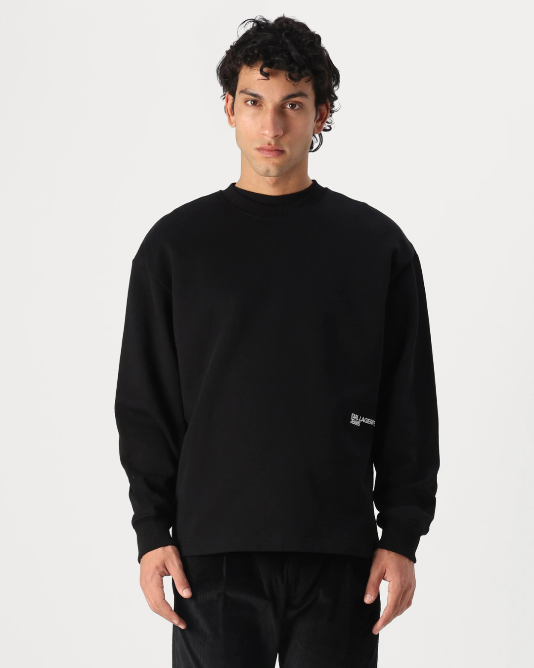KLJ Relaxed Karl Sweat - Black