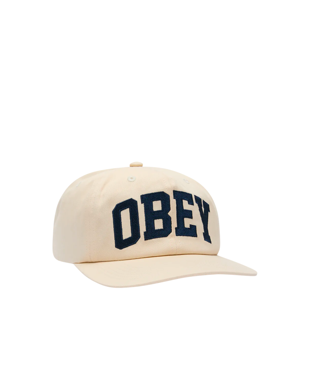 Obey - Obey Collegiate 6 Panel Strapback - Beige