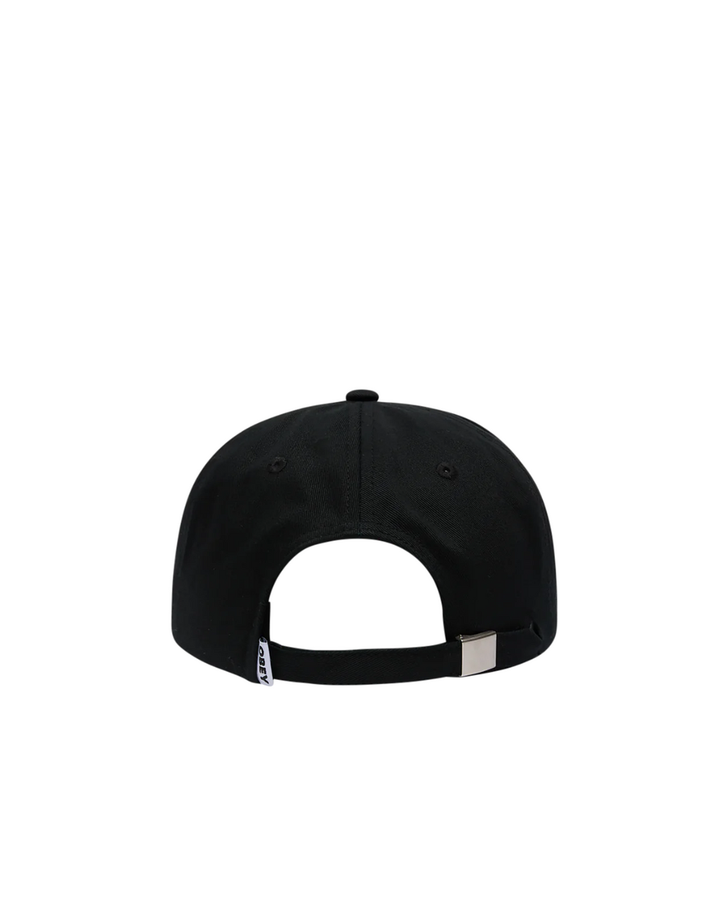 Obey - Obey Collegiate 6 Panel Strapback - Black