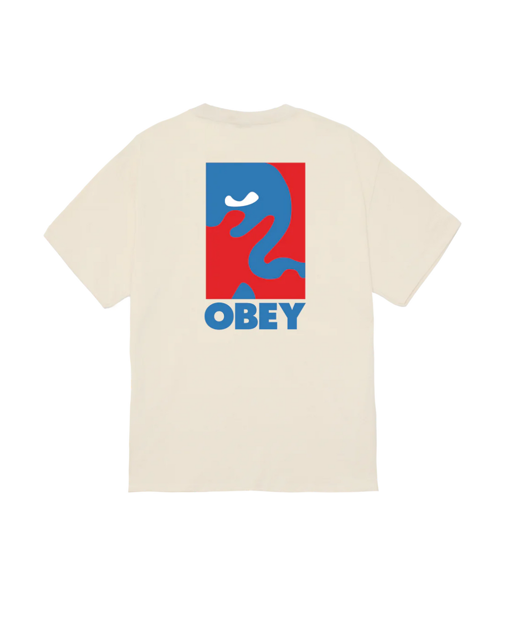 Obey - Obey Cropped Icon Tee - Cream