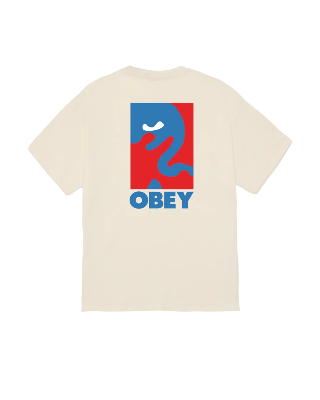 Obey - Obey Cropped Icon Tee - Cream