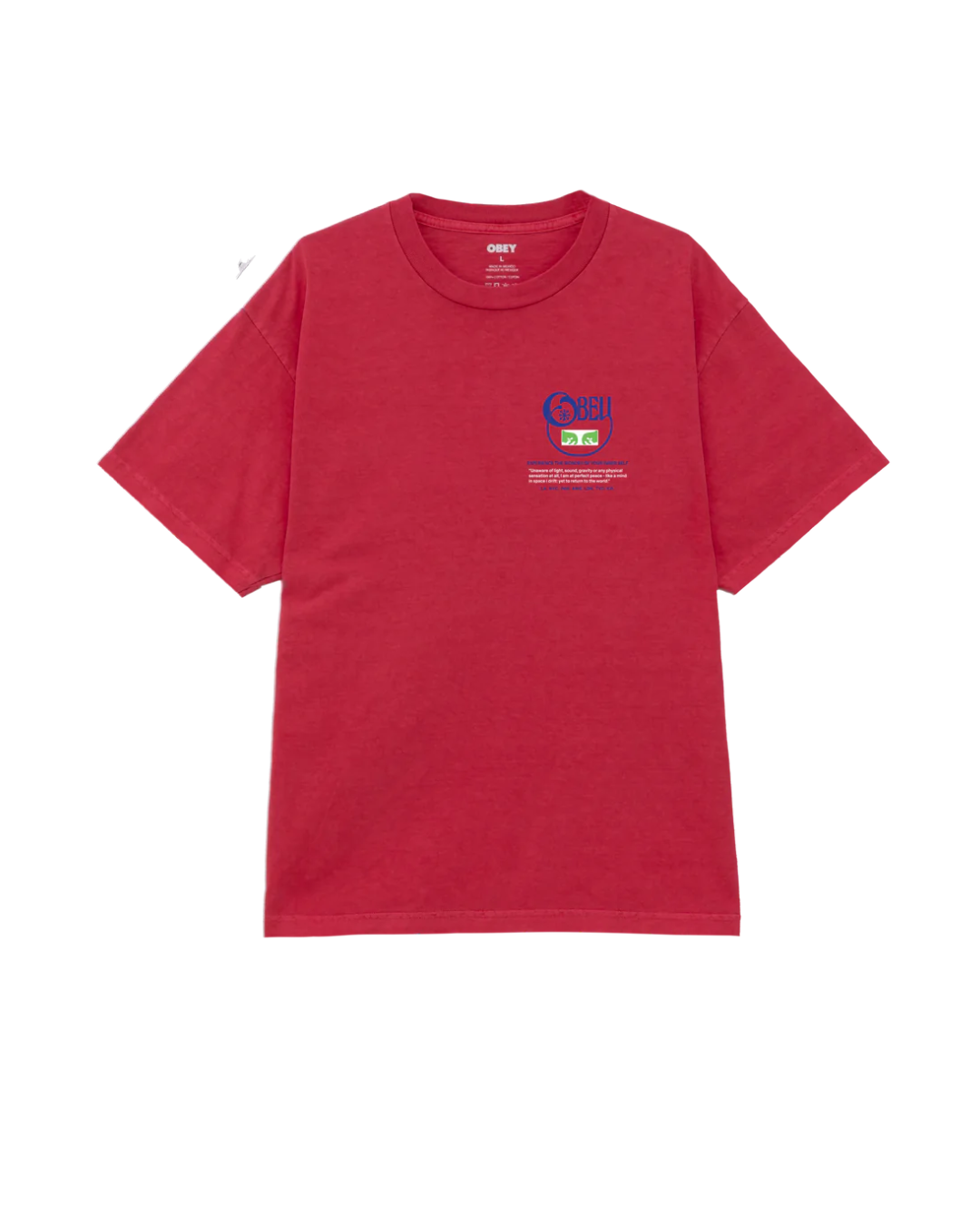 Obey - Obey Relax Tee - Magenta