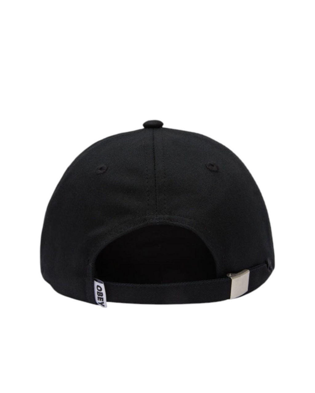 Obey - Obey Studios Twill 6 Panel STR - Black