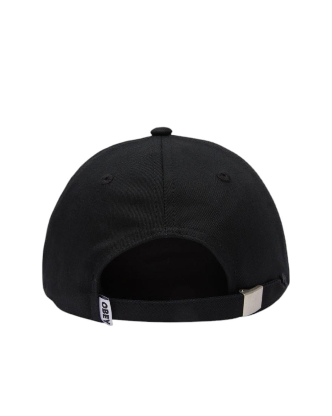 Obey - Obey Studios Twill 6 Panel STR - Black