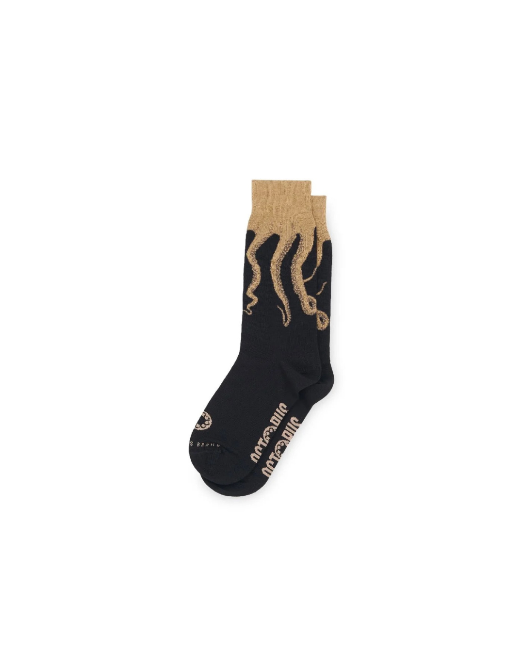 Octopus - Original Socks - Nero e Beige
