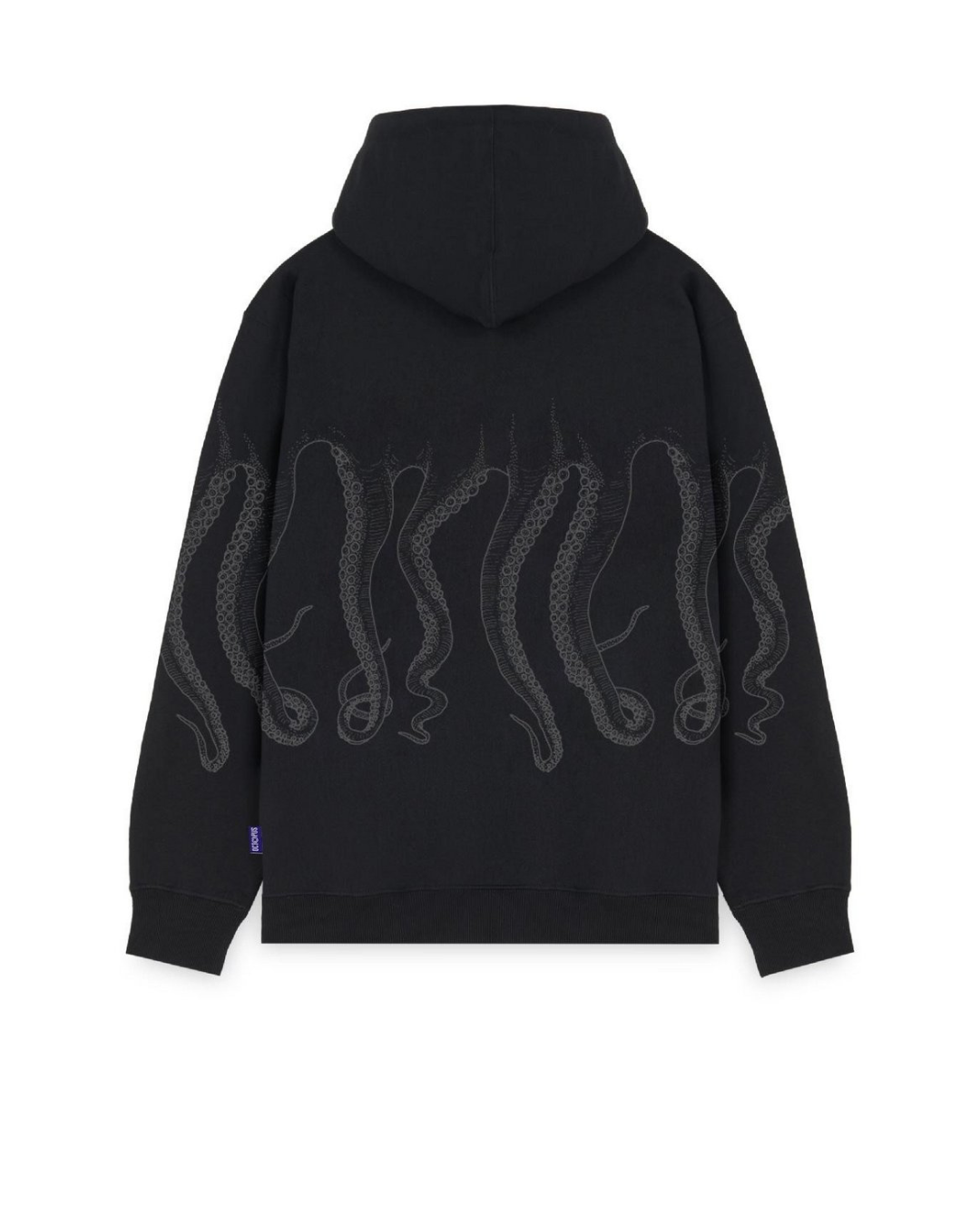 Octopus - Outline Hoodie - Black