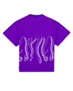 Octopus - Outline Logo Tee - Viola