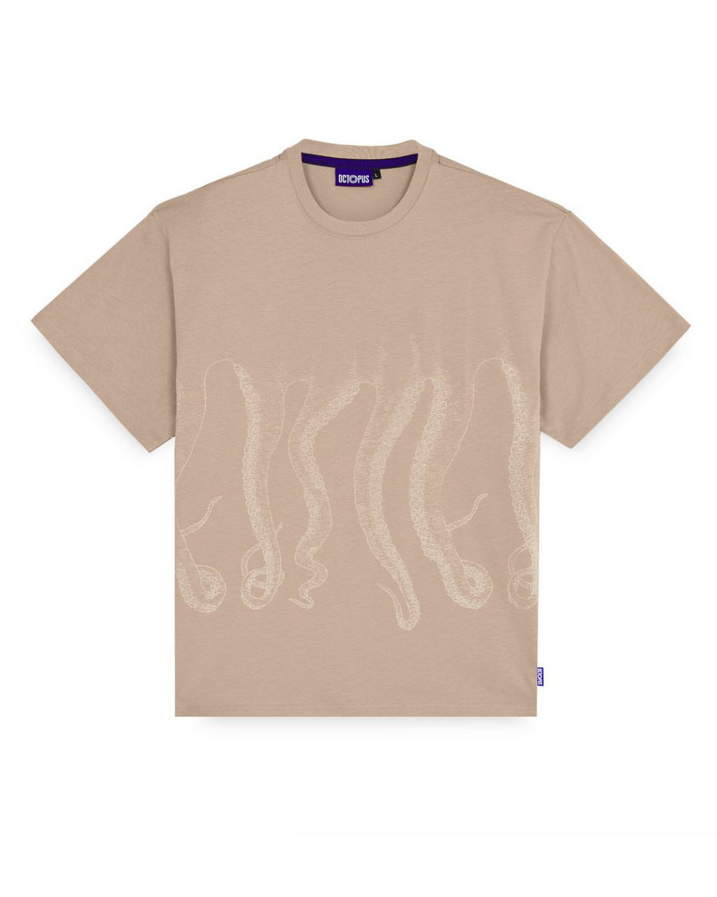 Octopus - Outline Tee - Beige