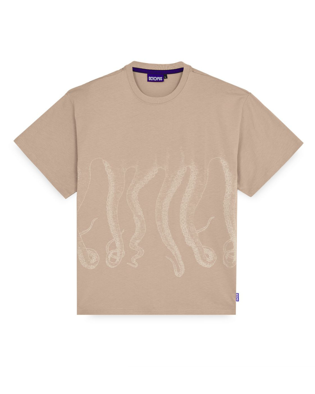 Octopus - Outline Tee - Beige
