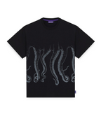 Octopus - Outline Tee - Nero