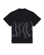 Octopus - Outline Tee - Nero