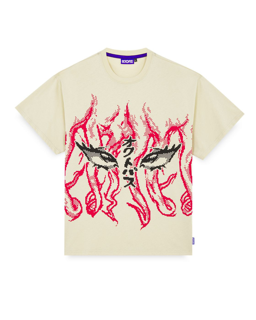 Octopus - Strange Ambassador Tee By Plague Labs - Crema