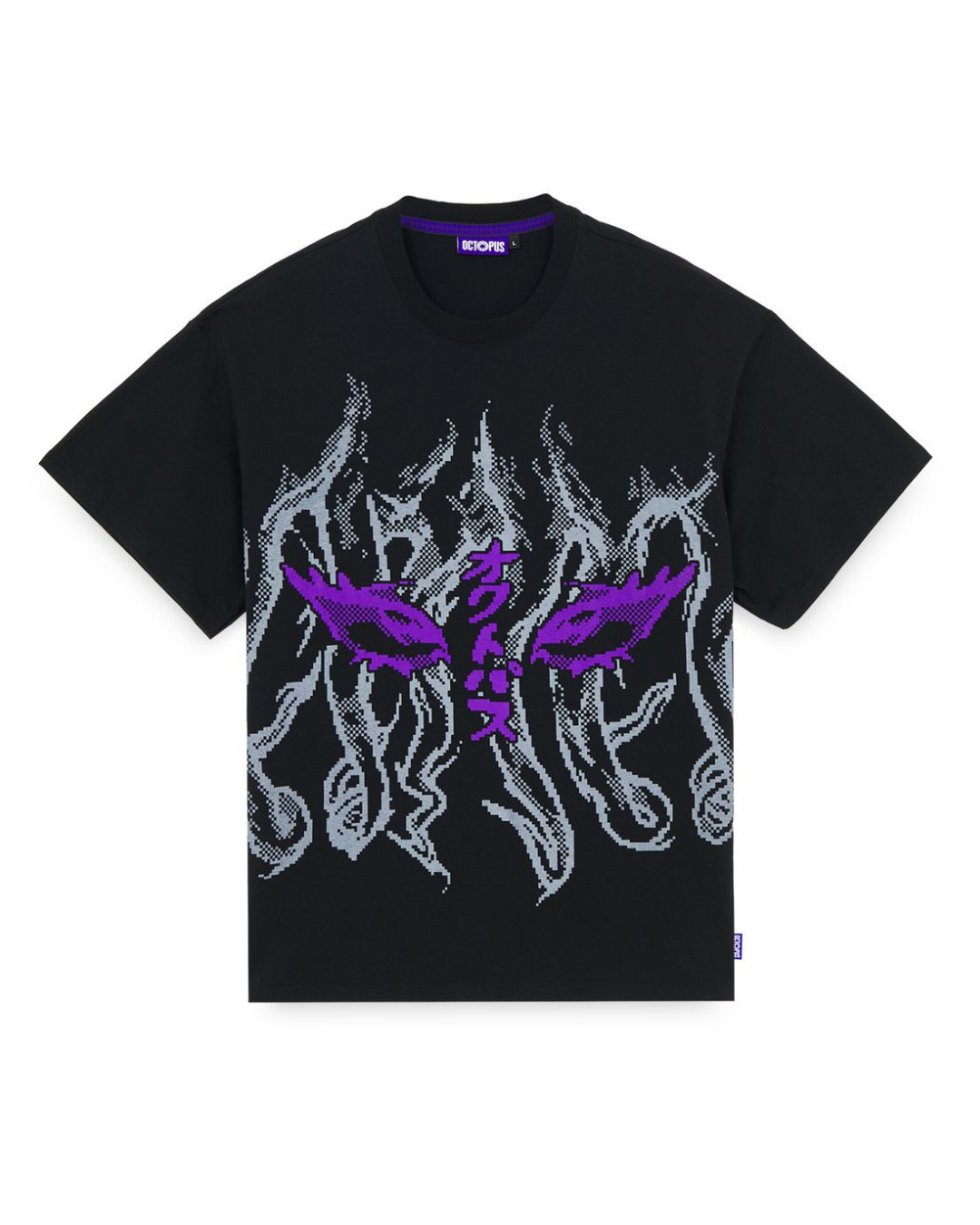 Octopus - Strange Ambassador Tee By Plague Labs - Nero